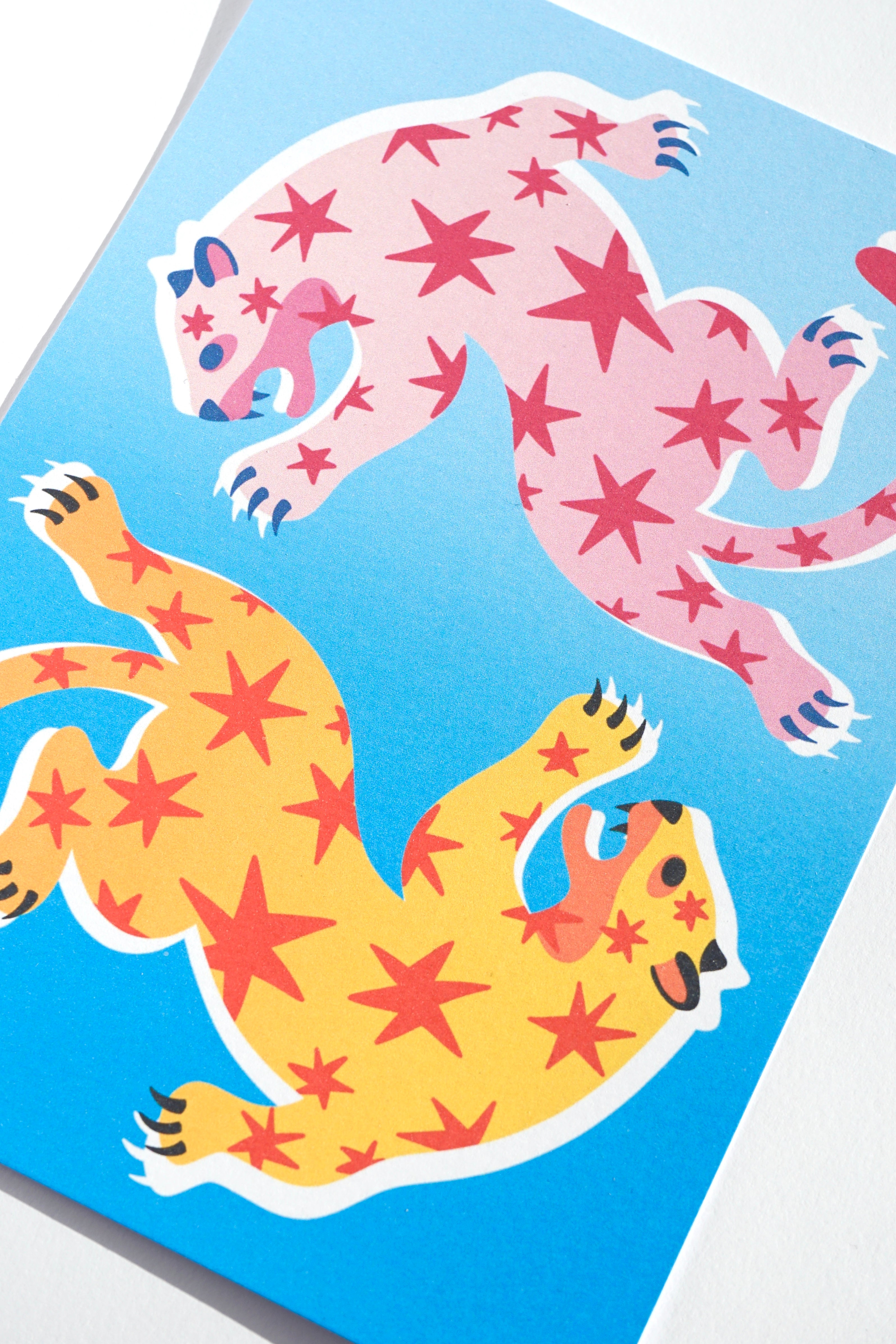 A5 PRINT "COSMIC TWINS"