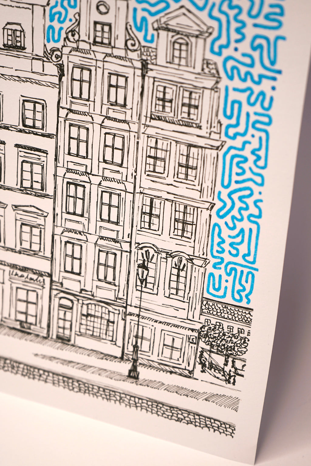 "CITY LINES" ORIGINAL ARTWORK A5