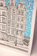 "CITY LINES" ORIGINAL ARTWORK A5