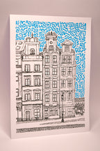 "CITY LINES" ORIGINAL ARTWORK A5