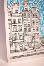 "CITY LINES" ORIGINAL ARTWORK A5