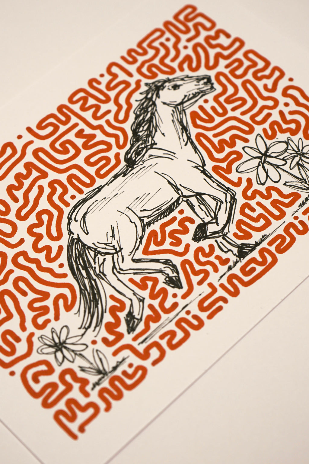 "UNBOUND" ORIGINAL ARTWORK A6